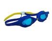 Dětské plavecké brýle FISH (modro-žluté)