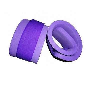 Nadlehčovací rukávky (pár) - fialový zip 550x100x15mm