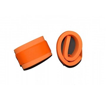 Nadlehčovací rukávky (pár) - oranžový zip 550x100x15