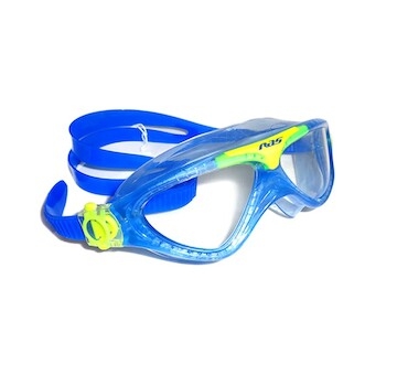 Dětská plavecká maska FLEXI (modro-žlutá)