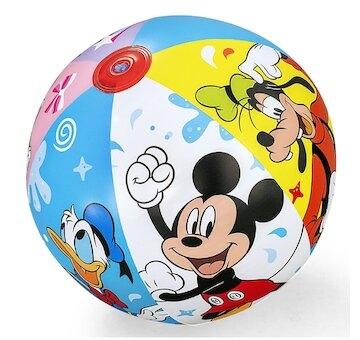 Míč barevný DISNEY nafukovací (51cm)