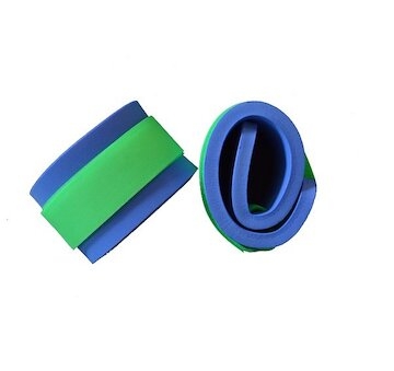Nadlehčovací rukávky na AQUAEROBIC (pár)-neon zelený zip 550x120x15mm