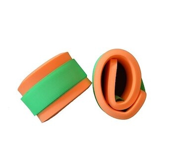 Nadlehčovací rukávky (pár)- neon zelený zip NOVINKA 550x100x15mm