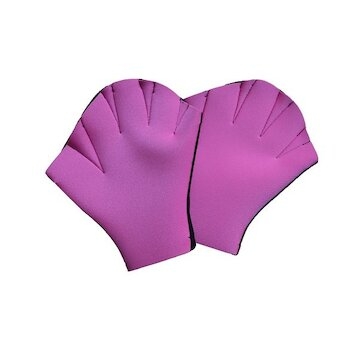 Plavecké rukavice (pár) vel. M (různé barvy)