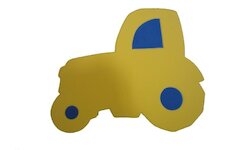TRAKTOR 2,5mm 400x350x2,5